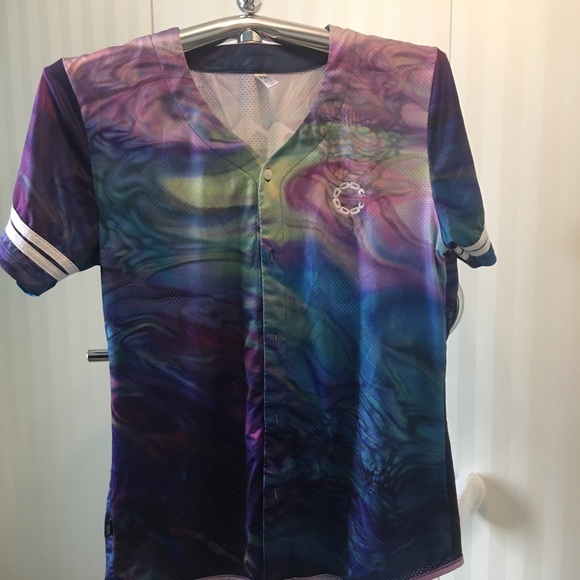 Crooks & Castles Tops - Crooks & Castles tie-dye jersey type top Size M